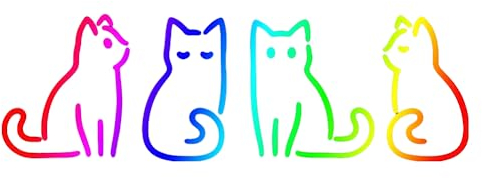 iSpchen Autoaufkleber Süße Katzen aufkleber Autofenster Heckscheiben Stoßstange aufkleber PET Wasserdichte Selbstklebende Aufkleber Auto Styling Dekoration Sticker,Farbe