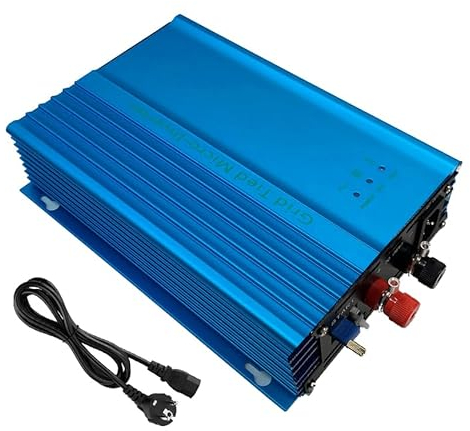 Y&H 500W Solar Netzgekoppelter Wechselrichter DC24V-45V,MPPT Reiner Sinus AC230V Ausgang,Grid Tie Inverter für Solarpanelen,24V Batterieentladung,30W-340W Regelbare Ausgangsleistung