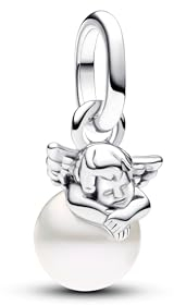 PANDORA ME Amor Mini-Charm-Anhänger aus Sterling Silber, Kompatibel ME und Moments Armbändern, 793108C01