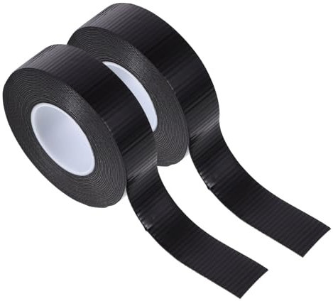 GLEAVI 2 Rollen Schwarzes Selbstklebendes Isolierband Wasserfest 23mm x 5 Yard Elektroband Für Innen Und Außenbereiche Langlebig Und Isolationsstark