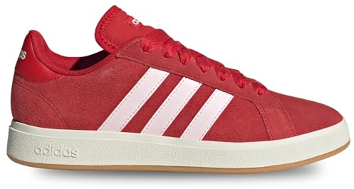 adidas Damen Grand Court Base 00s Shoes, Better Scarlet/Clear Pink/Off White, 38 EU