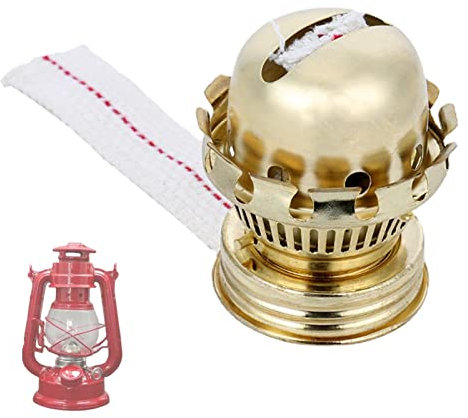 Testa Della Lampada A Olio - Parti Della Lampada A Olio, Base Filettata Della Lampada | Bruciatore Di Ricambio Per Lampade A Olio Vintage Con Chiave Di Regolazione, Per Lanterne In Cherosene