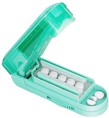 Cortador De Píldoras Múltiples - Cortador De Tabletas, Divisor De Píldoras, Solución De Tamaño De Viaje, Cortadores Ajustables De Acero Inoxidable, Cortador De Píldoras Múltiples Para Dividir