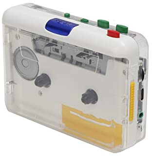 yasoe Riproduttore di Cassette Multiuso Audio MP3/CD Auto Reverse Lettore di Cassette USB Microfono Incorporato Cassette Mp3