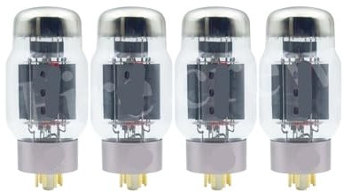 UIHMSWYAL KT88-PT Röhren-Upgrade KT120 KT88 6550 WEKT88 KT100 KT66 HiFi Audio-Röhrenverstärker DIY-Paket(4pcs Matched Quad)