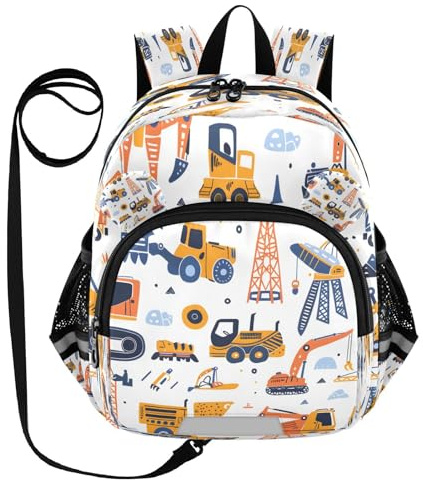 ISAOA Mini zaino per bambini zaino per bambini zaino da viaggio borsa da costruzione attrezzature per asilo elementare ragazzi ragazze, Multi, S