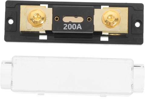 HOLIDYOYO Bloc de Fusibles Amplificateur Automobile Protection Multi Circuits pour Systèmes Audio Compatible avec Divers Modèles Conception Durable et Résistante Corrosion Entretien Facile