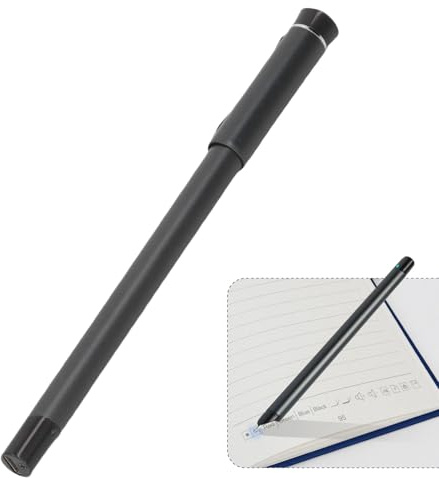 Digitales Notizbuch Mit Stift, Elektronischer Schreibblock, OCR Texterkennung Und KI Generierung, Echtzeit Synchronisation Mit Telefon Und Tablet, Smart Notepad, Leinenstruktur Rot
