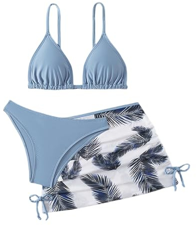 YcZithral Swimming Costume Girls Kids Swimming Suit Two Piece Bikini Set Girls Bathing Suit Beach Rash Guard Spaghetti Swimming Suit Surfing