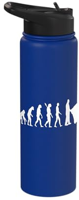 Garbage Man Evolution Bin City Cleaning Lovers Stainless Steel Insulated Water Bottle