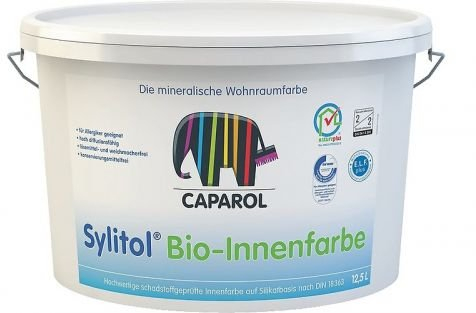 Caparol Sylitol Bio-Innenfarbe Größe 12,5 LTR, Farbe altweiß (ca. RAL 9010)