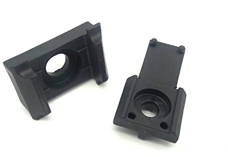 20 x U-Scheibe Befestigung Doppelstabmattenzaun Halter Zaun + Auflagebock Mattenzaun (Anthrazit ohne Einfassung)