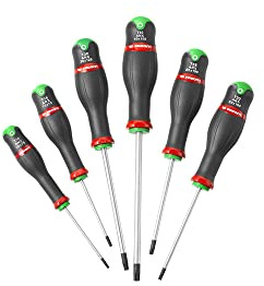 Jeu de 6 tournevis PROTWIST Torx - FACOM - ATX.J6PB
