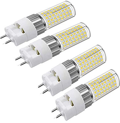 G12 LED Lampadina 16W, Lampade del Mais di Bi-Pin (Alogena/Incandescente Equivalente 150W), 3000K 1600 Lumen, per la Casa/la Strada/il Giardino/il Paesaggio/Magazzino, Pacchetto di 4 (Bianco Caldo)