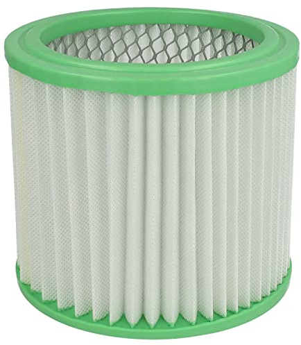 vhbw filtro a pieghe piatte compatibile con Navaris aspiracenere (10L 800W) aspirapolvere - Cartuccia filtrante, carta/plastica
