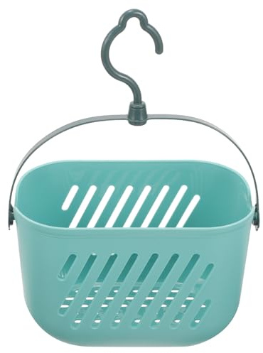 Cabilock Hängender Duschkorb Für Badezimmer Mit Haken Multifunktionaler Aufbewahrungskorb Zur Organisation Von Toilettenartikeln Und Kosmetika Platzsparender Bad-Organizer 8.27X5.51X5.12In