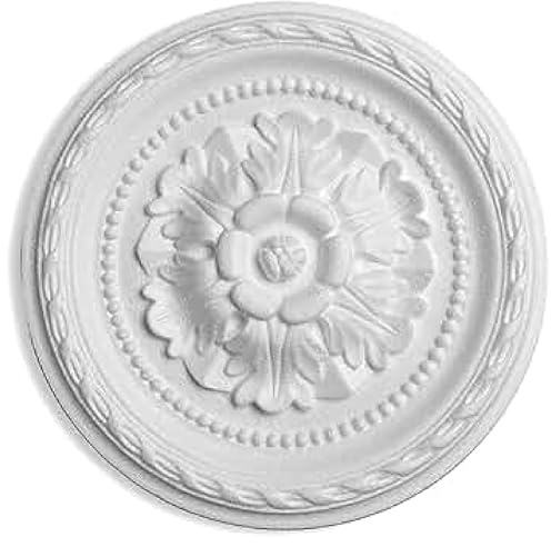 La zappa Rosetón para decoración de poliestireno para techos (Ø 40 cm)