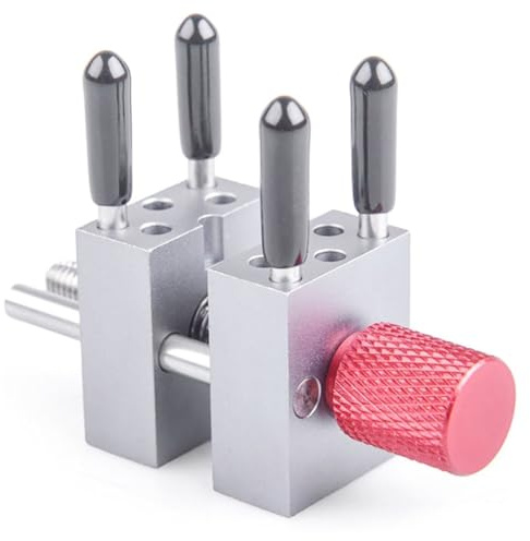 Joskeijky Hobby-Modellbau-Bastelwerkzeug, Mini-Schraubstock, Ganzmetall-Präzisions-Produktions-Handgriff-Klemmwerkzeuge für die Von Modellen