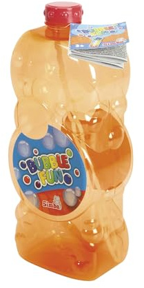 Simba Toys Bubble Fun Seifenblasen‑Nachfüllflasche 2,5 L – große schillernde Seifenblasen & unendlicher Pustespaß – Nachfülllösung für Kinder ab 3 Jahren – Outdoor & Garten