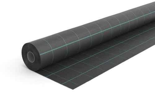 blizz-z Bändchengewebe Unkrautvlies Länge: 100 m x Breite 3 m (90 g/m²) 1 Rolle | Gartenvlies, Unkrautgewebe | wasserdurchlässig, reißfest, verrottungsfest
