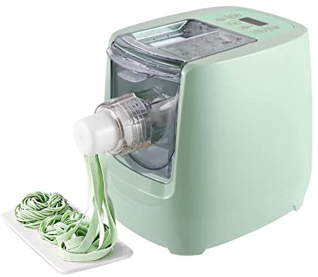 XCSCUK Máquina eléctrica de Fideos para Pasta, máquina automática de Pasta, Herramientas para Hacer Fideos, para Cocina casera, restaurantes, hoteles