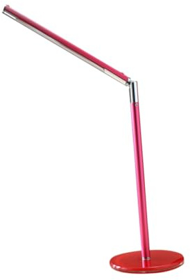 Gatuida Led Schreibtischlampe Faltbar Mit Touch Steuerung Metall Metallgelenk Rot 3-stufen Dimmbare Leselampe Für Büro Und Nachttisch