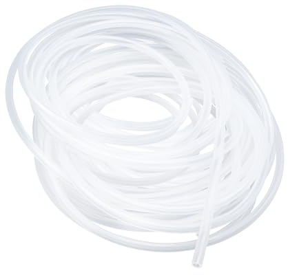 Silikonschlauch 7,2m Länge, LAVMHAB Flexibler Lebensmitteltaugliche Schläuche 1,5mm ID x 3,5mm OD, Transparenter Schlauch Klar Wasser Luft Rohre für die Pumpe übertragen