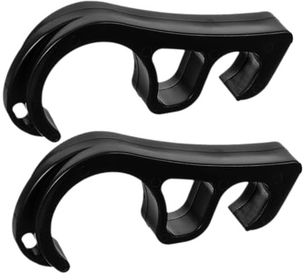 Zerodeko 2 piezas Gancho de Bloqueo para Maneta de Freno de Motocicleta y Bicicleta Seguro y Resistente Antirrobo Práctico para Manillar Paquete de Negras Accesorio de Repuesto para Motos
