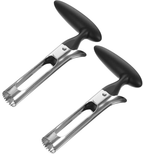 MUSISALY 2 pièces Vide-Pomme INOX Outil de Cuisine Pratique pour Retirer Le Cœur des Fruits et Facile à Utiliser