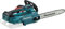 Makita DUC256Z - Sierra de cadena 18vx2 lxt 25cm bl, Nero