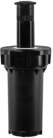 Orbit Aspersor emergente Profesional de patrón Completo de 2 Pulgadas, Negro