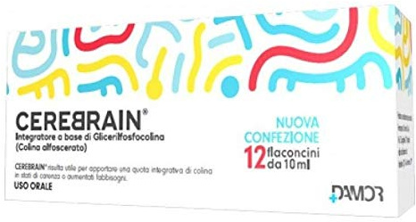 FARMACEUTICI DAMOR SpA CEREBRAIN 12 FLACONCINI 10ML (tre confezioni)