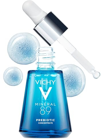 Vichy Minéral 89 Probiotic Fractions Regenerierender & Reparierender Booster: Feuchtigkeitsspendendes Serum für glattere und strahlendere Haut