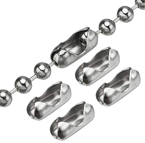 Roller Roman Vertical Blind Spare Parts- Metal Chain Joiners Cord Connectors (6)