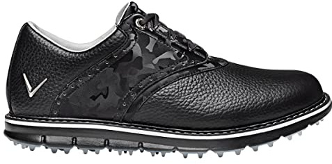 Callaway Lux, Chaussure de Golf Homme, Black, 45.5 EU Noir 46.5