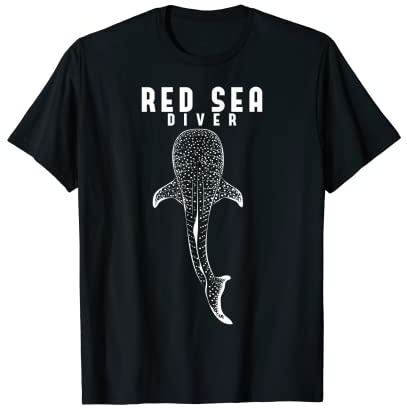 Walhai Tauchen Ägypten Rotes Meer Taucher Scuba T-Shirt