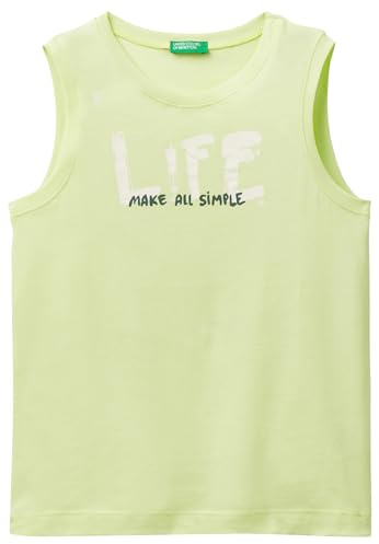 United Colors of Benetton Jungen Tanktop 3i1xch01j Unterhemd, grün, 160 cm