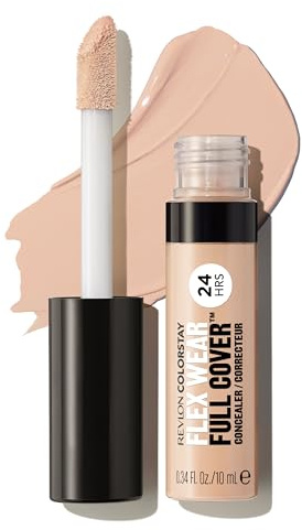 Revlon ColorStay Flex Wear, Full Cover Concealer, mit Hyaluronsäure & Vitamin E, flexibel mit langem Halt, 05 Fair