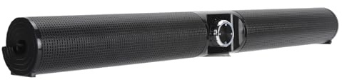VBESTLIFE Altavoz de Barra de Sonido para TV, 2x10W Home Theater Sonido Estéreo 3D Altavoz Subwoofer Barra de Sonido Bluetooth 5.3, Luz Ambiental RGB, para PC, Teléfono Inteligente, TV,