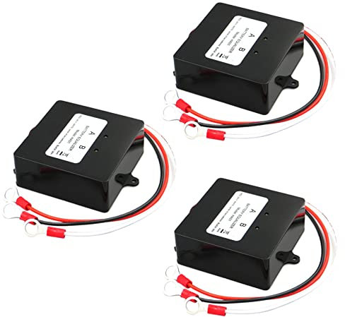 Janasiba HA01 Lot de 3 égaliseurs de tension solaires pour batterie au plomb acide gel 24 V