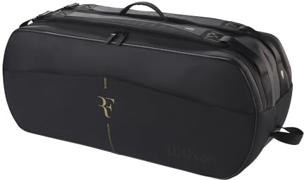 Wilson Laver Cup 2025 Rf Tournament Bag 9Pk Schlägertasche Schwarz -