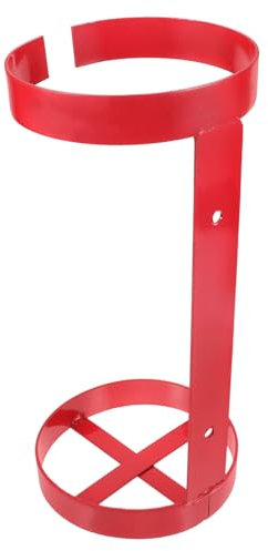 EXCEART Supporto Per Estintore in Metallo Da Parete, Porta Estintore Per Auto e Barca Da 5-6kg, Staffa Robusta Salvaspazio Per Veicoli e Imbarcazioni
