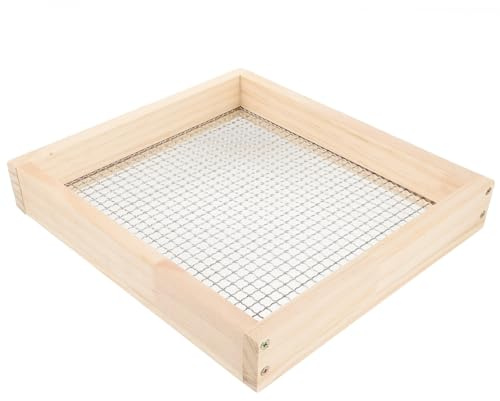 BESTonZON Tamis De Jardin pour Terre Et Saleté Tamis à Maille pour Filtrage Sol Et Gravier