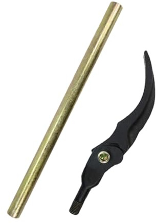 Toyvian Tensor De Alambre para Cercas De Púas Herramienta Tensora Práctica para Jardín Mango Largo Acero Resistente Reparación Agrícola 1 Unidad Uso Profesional