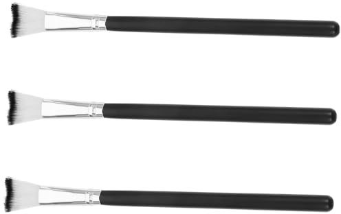 Gatuida 3stücke Konturenpinsel für Nase Make-up Tragbarer Highlighter-pinsel Nasenpinsel mit Weichen Borsten Vielseitige Make-up-werkzeuge für Frauen