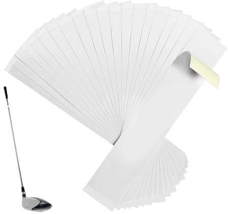 HAGOT Golf Grip Tape Doppelseitig Golfgriffband, Golf Grip Tape Strips, Grifftape Klebeband Golf, für Installation des Golfschlägergriffe, 5 * 25 cm