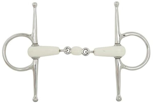 BR Knebeltrense doppelt gebrochen Combo Comfort 18 mm Shanks 165 mm