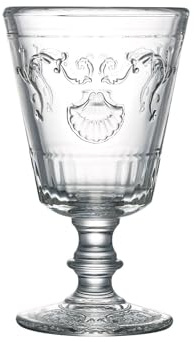 La Rochère-Lot de 6 verres à vin, VERSAILLES-Mariage/Tous les produits/Verrerie artisanale/Verres du quotidien/Verres et carafes/Versailles-Origine France Garantie