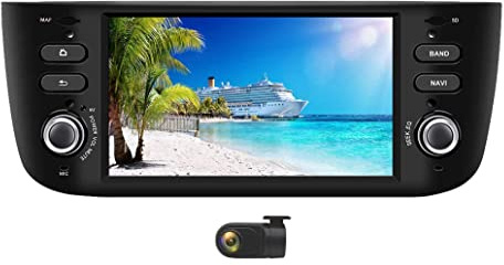 XISEDO 6.2 Android 9.0 Autoradio 8 Core In-dash Car Radio RAM 4G ROM 32G Navigazione GPS Car Stereo per Fiat Linea/Fiat Grande Punto (con DVR)