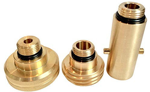 LPG GPL adapter tankadapter set M22 ACME kort, math, bajonett 10 mm